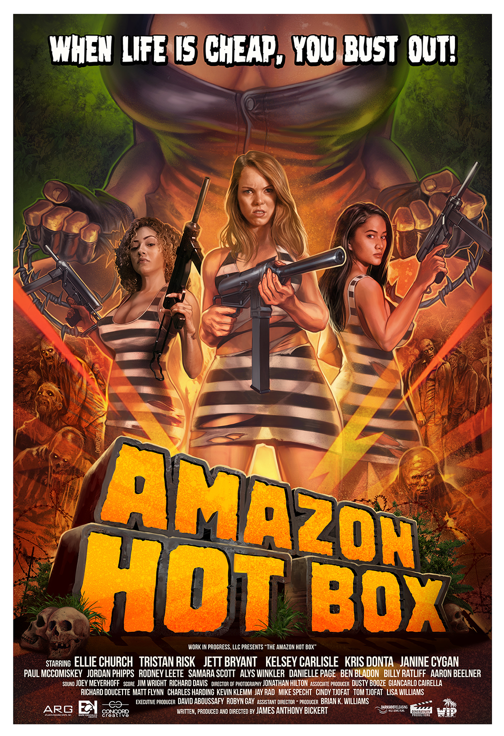 Xem Phim Địa Ngục Amazon (Amazon Hot Box)