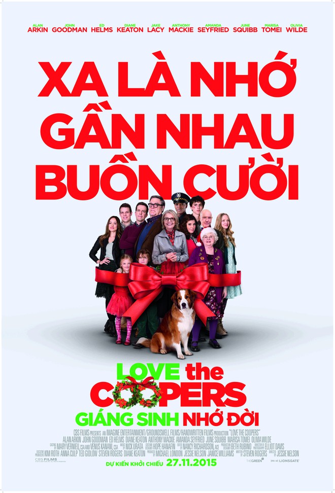 Xem Phim Giáng Sinh Nhớ Đời (Love the Coopers)