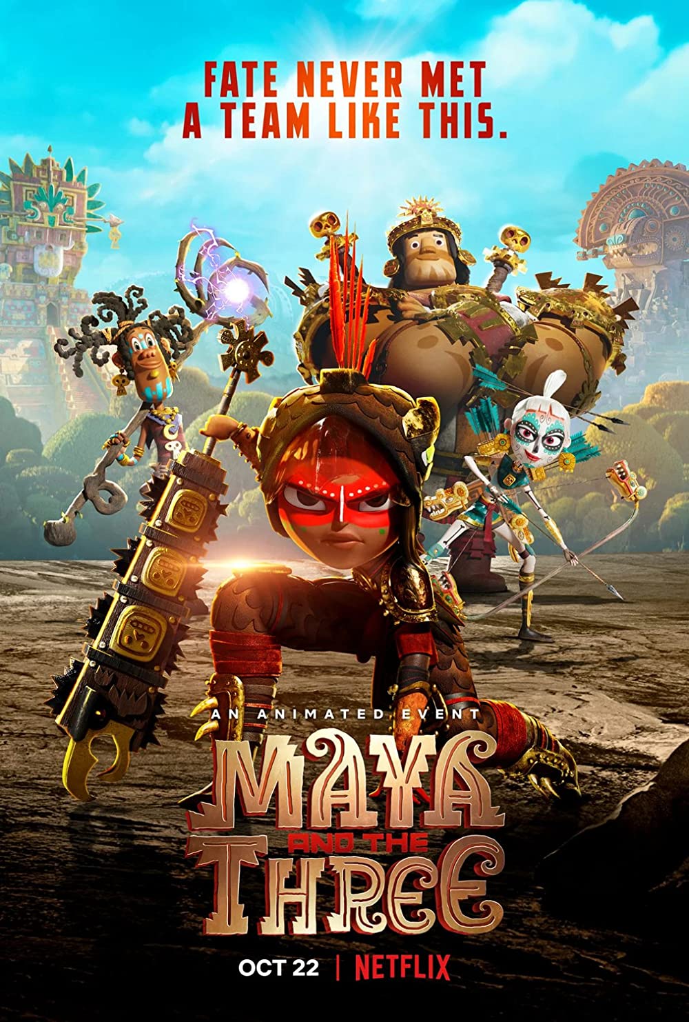 Xem Phim Maya Và Ba Chiến Binh Huyền Thoại (Maya And The Three)