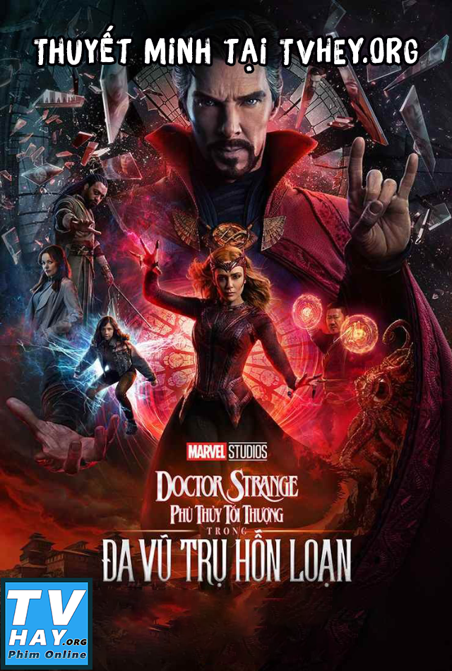 Poster Phim Phù Thủy Tối Thượng Trong Đa Vũ Trụ Hỗn Loạn (Doctor Strange in the Multiverse of Madness)