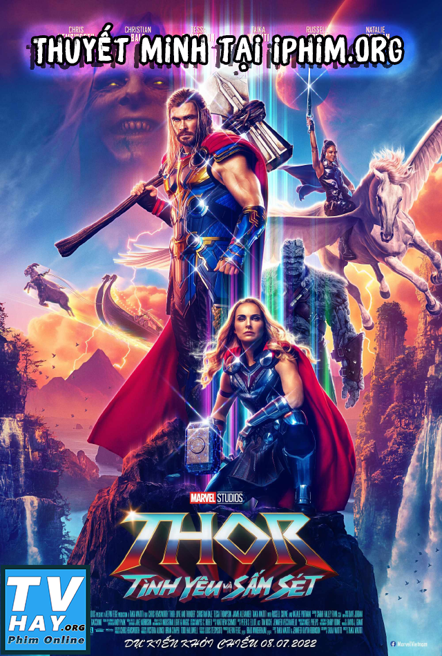 Poster Phim Thor: Tình Yêu Và Sấm Sét (Thor: Love and Thunder)